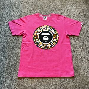 Aape Rainbow Graphic Print T-Shirt